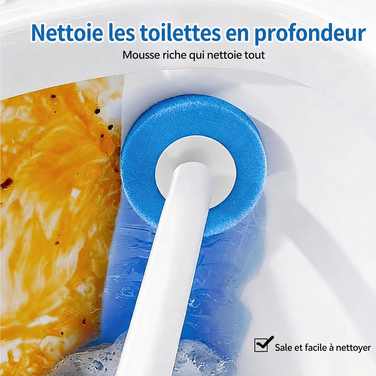Heroza™ – Brosse WC à Tête Interchangeable V2