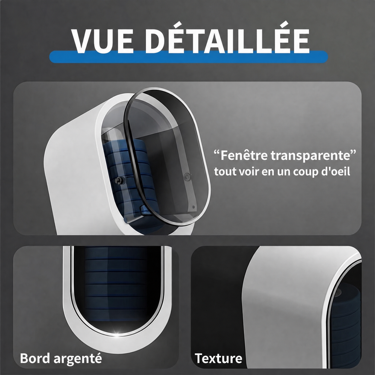 Heroza™ – Brosse WC à Tête Interchangeable V2