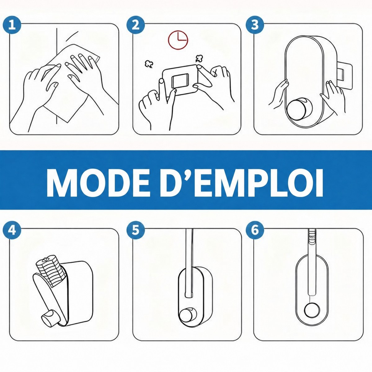 Heroza™ – Brosse WC à Tête Interchangeable V2